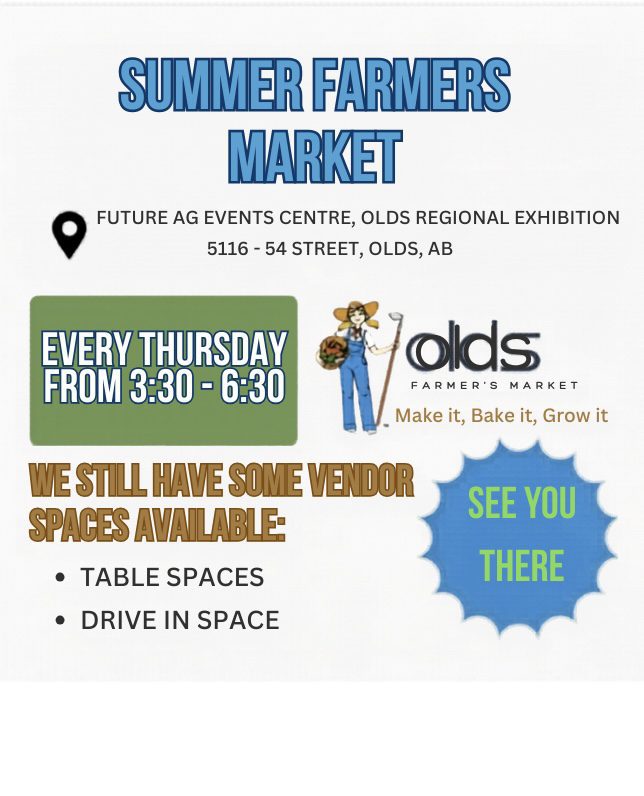 Olds Summer Farmers Market